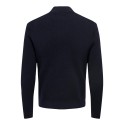 ONLY & SONS Phil Struktur Strik Cardigan - Dark Navy