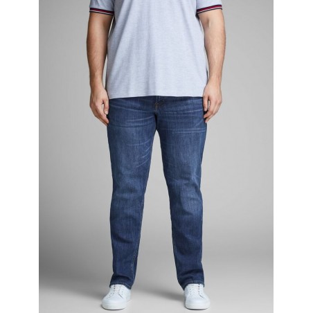 JACK & JONES PLUS Tim Jjoriginal 814 Jeans - Blue Denim