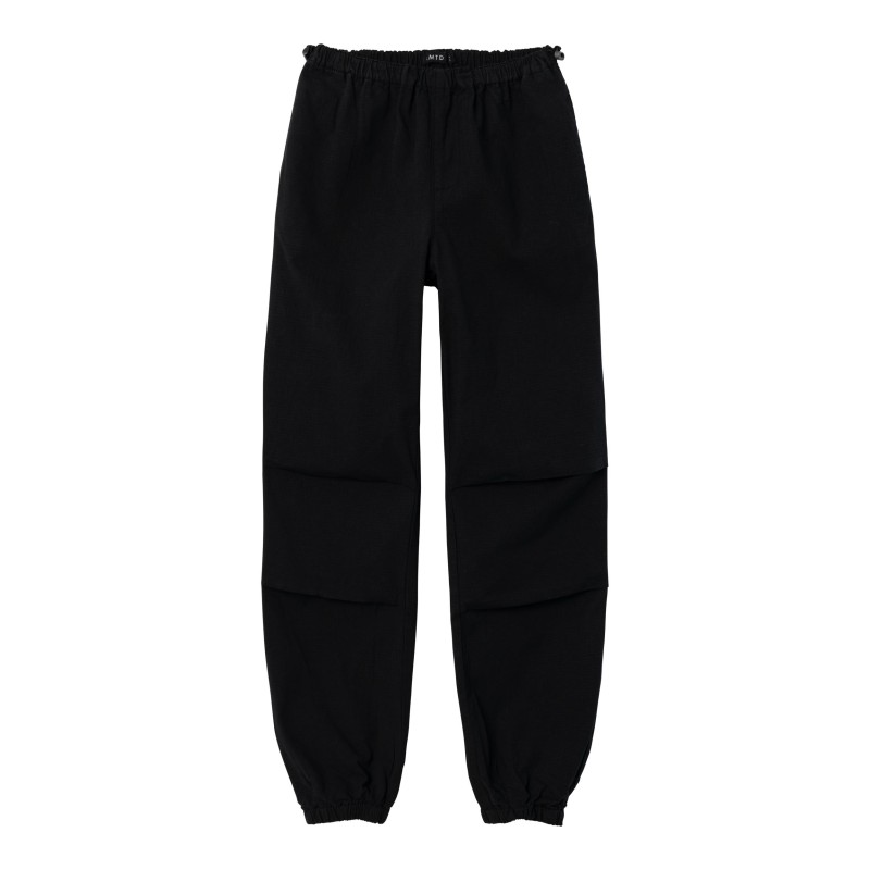 LMTD Nistop twill parachute bukser - Sort