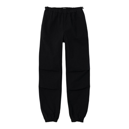 LMTD Nistop twill parachute bukser - Sort