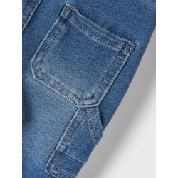 NAME IT Baby Baggy Jeans - Medium Blue Denim