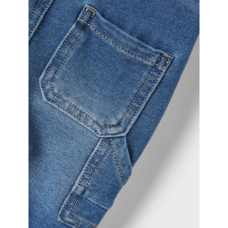 NAME IT Baby Baggy Jeans - Medium Blue Denim