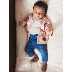 NAME IT Baby Baggy Jeans - Medium Blue Denim