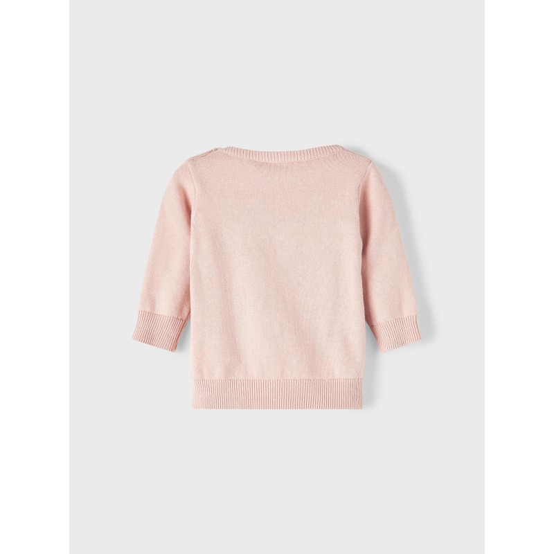 NAME IT Baby Nelina Strik Bluse - Rose Smoke