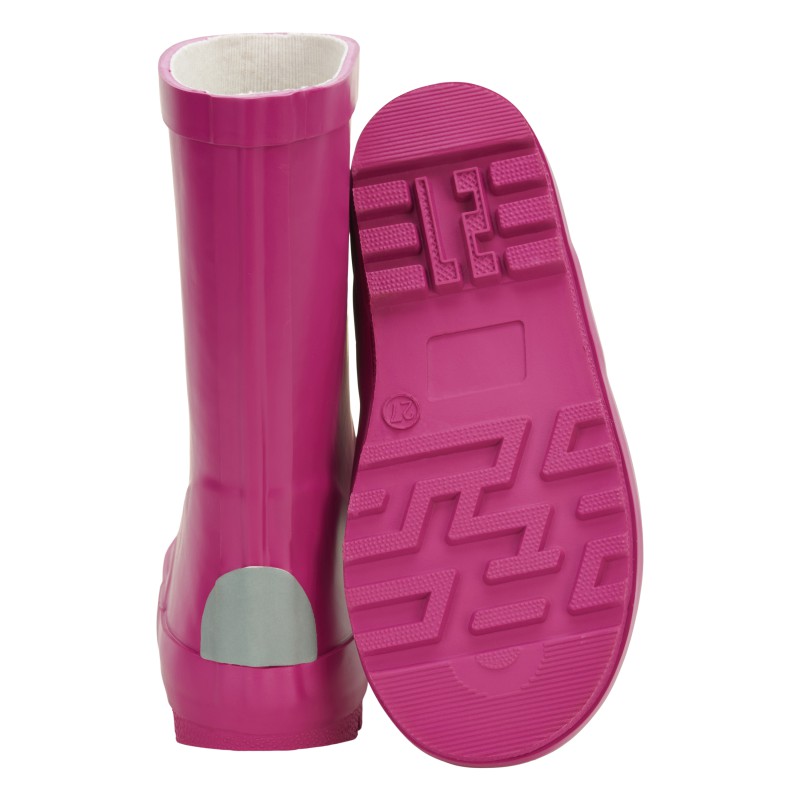 MIKK-LINE Wellies m. riller gummistøvler - Fuchsia Red