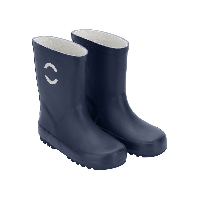 MIKK-LINE Wellies m. riller gummistøvler - Blue Nights