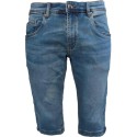 Roberto Emmen Stretch Shorts - Light Blue Denim