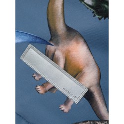 NAME IT Mini Snow5 Teknisk Skijakke Med Dino Print - Bering Sea