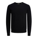 JACK & JONES Emil crew neck pullover - Black