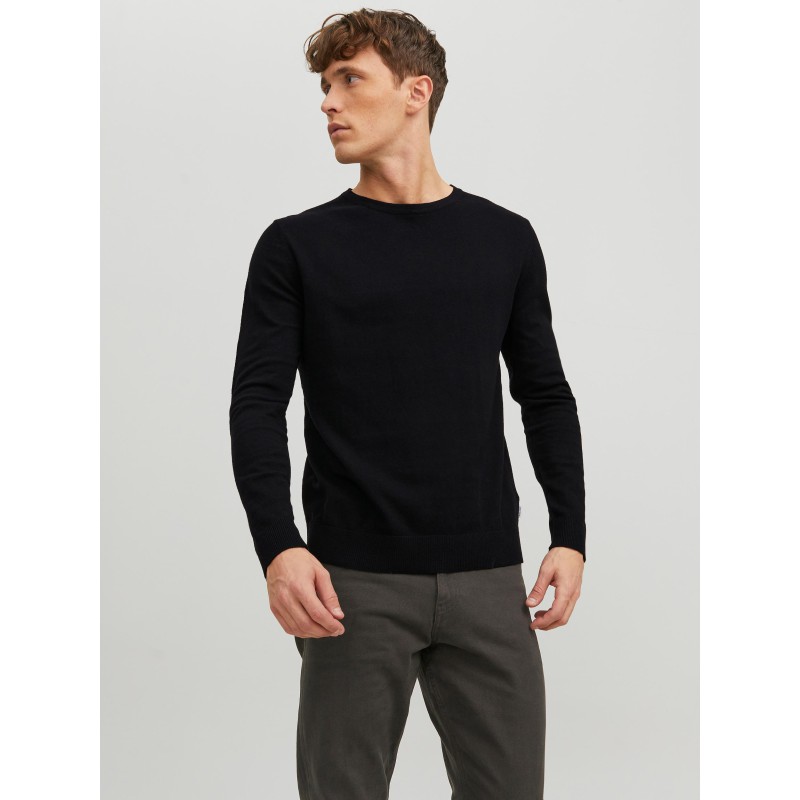 JACK & JONES Emil crew neck pullover - Black