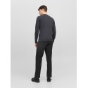 JACK & JONES Emil crew neck pullover - Dark Grey Melange