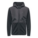 ONLY & SONS Onsnoah Reg Fleece Zip Hoodie Vd - Sort