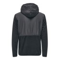 ONLY & SONS Onsnoah Reg Fleece Zip Hoodie Vd - Sort