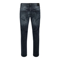 ONLY & SONS Weft Slim Jeans - Blue Black Denim