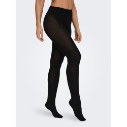 ONLY Gudrun Wool Tights - Sort