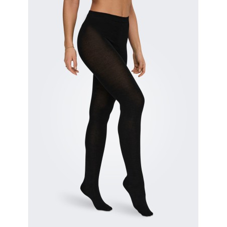 ONLY Gudrun Wool Tights - Sort