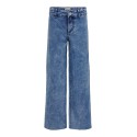 KIDS ONLY Sylvie Clean Brede Leg Denim Yok258 - Light Medium Blue Denim