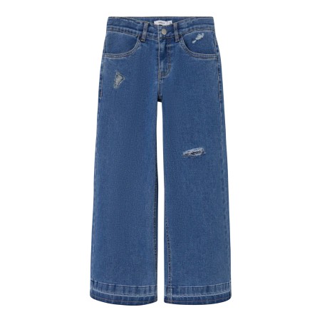NAME IT Kids Bella Brede Jeans - Dark Blue Denim