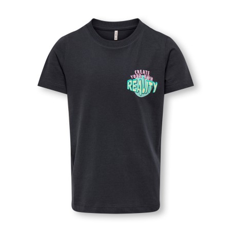 KIDS ONLY Alva Boxy S/S Reality Top Box Jrs - Phantom