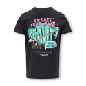 KIDS ONLY Alva Boxy S/S Reality Top Box Jrs - Phantom