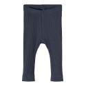 NAME IT Rib Leggings - Dark Sapphire