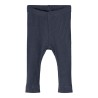 NAME IT Baby Rib Leggings - Dark Sapphire