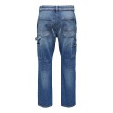 ONLY & SONS Edge Loose Jeans - Medium Blue Denim