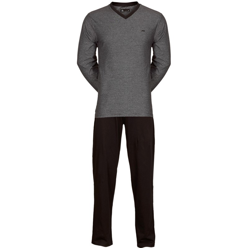 JBS Pyjamas Jersey - Sort & Grå