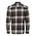 ONLY & SONS Gudmund L/S Ternet Skjorte - Hot Fudge