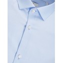 JACK & JONES Langærmet Stretch Skjorte Super Slim - Cashmere Blue