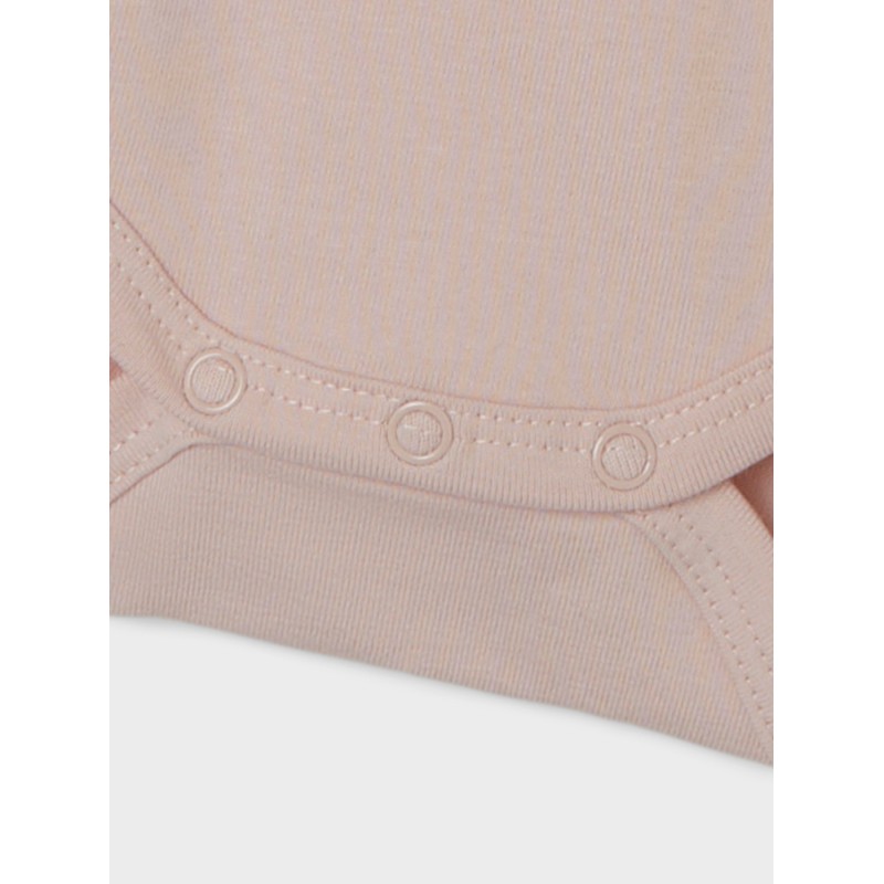 NAME IT Baby Obbi L/S Bodystocking - Rose Smoke