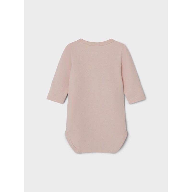 NAME IT Baby Obbi L/S Bodystocking - Rose Smoke