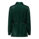 JDY Arya Langærmet Ruch Detail Shirt Pnt - Scarab