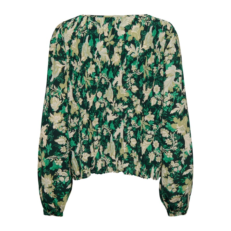 JDY Cora Langærmet Top Vævet - Scarab