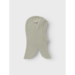 NAME IT Baby Willit Uld Elefanthue M. Øreflapper - Vetiver