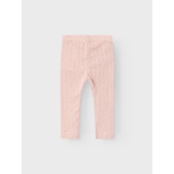 NAME IT Baby Ohusa Glimmer Leggings - Rose Smoke