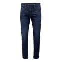 ONLY & SONS Onsweft Reg.Dk. Blue 6752 Denim Jeans - Dark Blue Denim