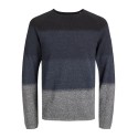 JACK & JONES Strik Crew Hals - Navy Blazer