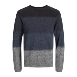 JACK & JONES Strik Crew Hals - Navy Blazer