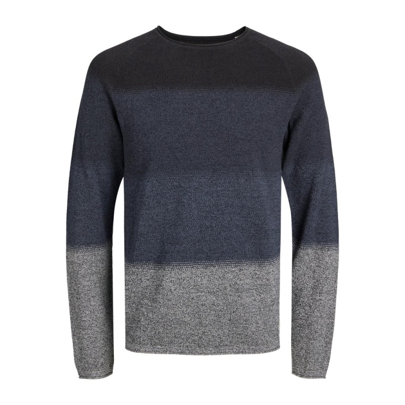 JACK & JONES Strik Crew Hals - Navy Blazer