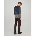 JACK & JONES Strik Crew Hals - Navy Blazer