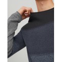 JACK & JONES Strik Crew Hals - Navy Blazer