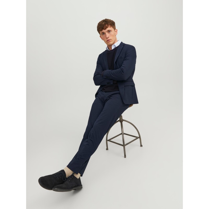 JACK & JONES Jones Slim Fit Habitbukser - Dark Navy