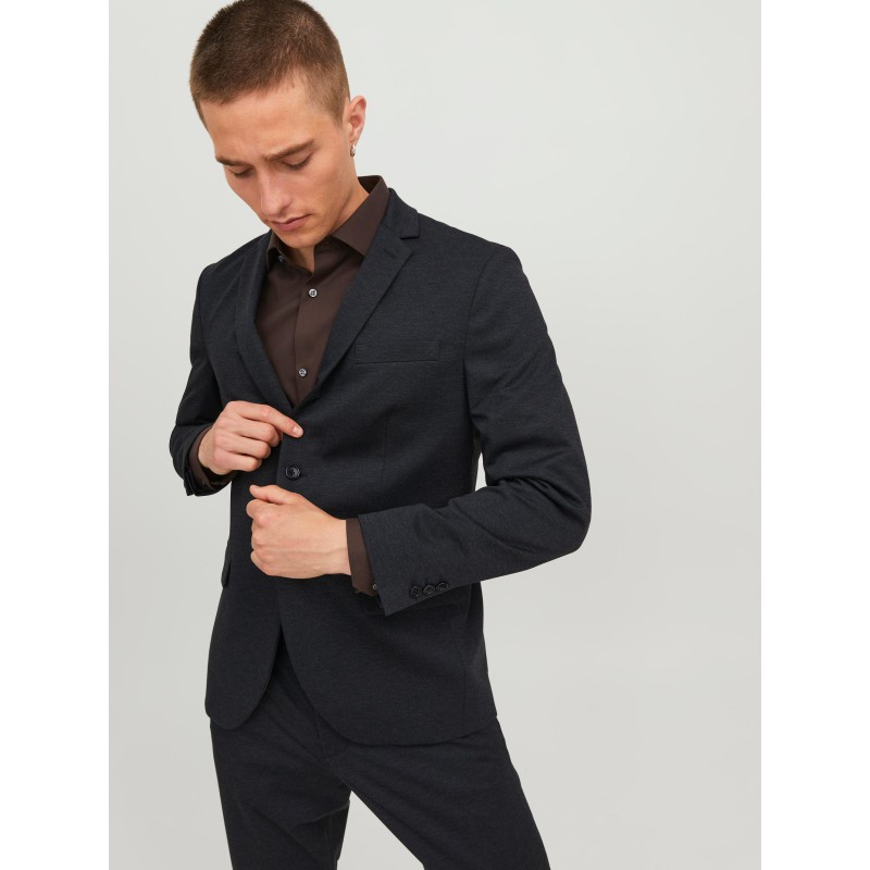 JACK & JONES Jones Slim Fit Blazer - Black Beauty