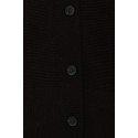 FRANSA Strik Cardigan Med Knapper - Sort