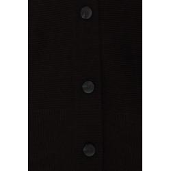 FRANSA Strik Cardigan Med Knapper - Sort