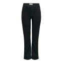JDY Brooklyn Højtaljede Straight Jeans Pnt - Sort