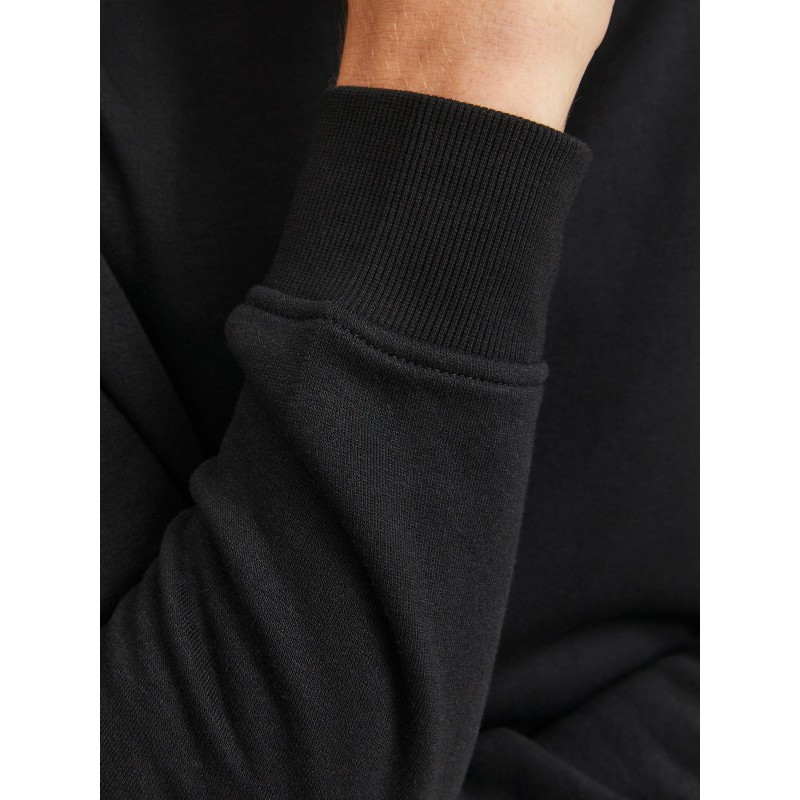 JACK & JONES Bradley Sweatshirt Half Zip - Sort