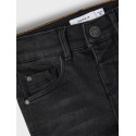 NAME IT Salli Slim Fleece Jeans 6236-An P - Sort Denim