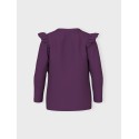 NAME IT Ruddie Langærmet Top - Plum Purple